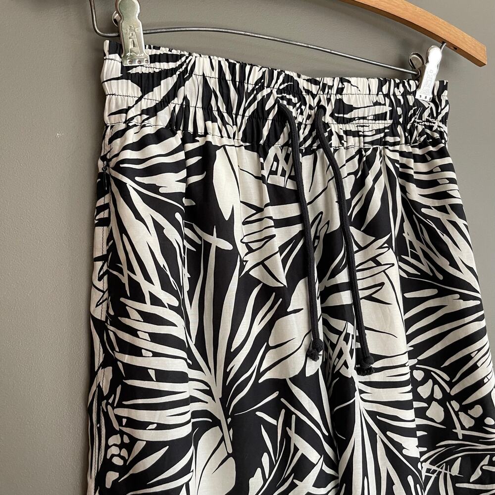 Frame Palm Printed Drawstring Lounge Pants Size X… - image 6